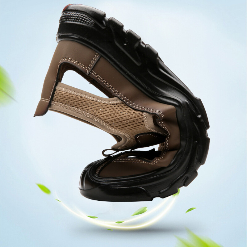 Tuščiaviduriai vyriški sandalai Lengvi sportiniai vyriški laisvalaikio batai lauke neslystantys vyriški paplūdimio batai, kvėpuojantys tinkliniai batai Erkek Ayakkabı