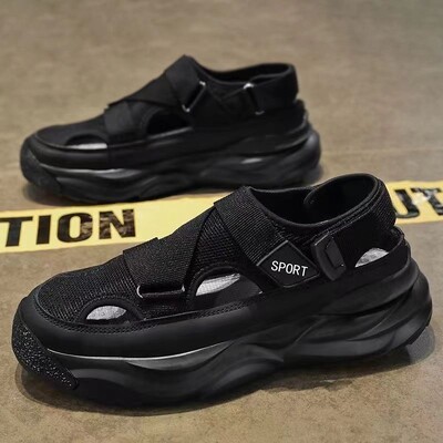 Vasariniai tuščiaviduriai batai vyrams Madingi vyriški sandalai Tvirtai dėvimi lauko sportiniai vyriški batai Patogūs vyriški sportbačiai 2024 m. Erkek Ayakkabı