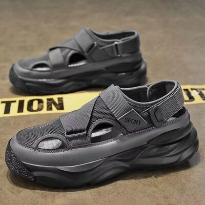 Vasariniai tuščiaviduriai batai vyrams Madingi vyriški sandalai Tvirtai dėvimi lauko sportiniai vyriški batai Patogūs vyriški sportbačiai 2024 m. Erkek Ayakkabı