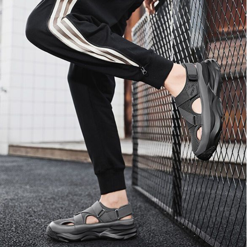 Vasariniai tuščiaviduriai batai vyrams Madingi vyriški sandalai Tvirtai dėvimi lauko sportiniai vyriški batai Patogūs vyriški sportbačiai 2024 m. Erkek Ayakkabı