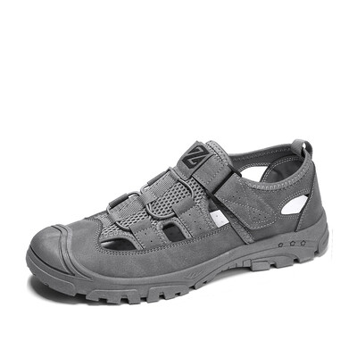 Meeste suvesandaalid Loaferid vabaaja hingavad mugavad võrkkingad Vintage nahast lamedad õues rannajalatsid Meeste kingad