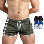 Σορτς Running Cool Surfing Breathable Men Gym Swim Beachwear Half-Dry Fight Fabric Workout Fitness Outdoor Exercise