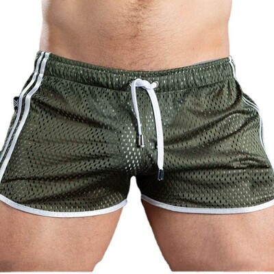 Σορτς Running Cool Surfing Breathable Men Gym Swim Beachwear Half-Dry Fight Fabric Workout Fitness Outdoor Exercise