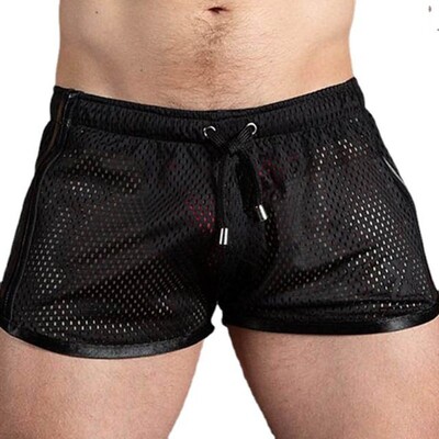 Σορτς Running Cool Surfing Breathable Men Gym Swim Beachwear Half-Dry Fight Fabric Workout Fitness Outdoor Exercise