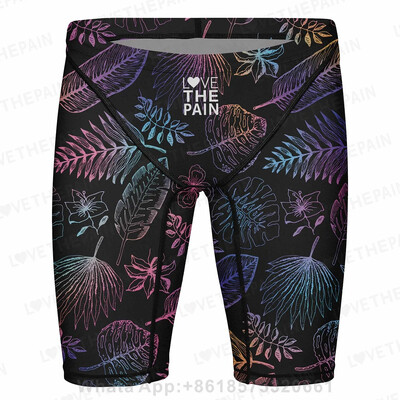 Love The Pain Μπλουζάκια Καλοκαιρινό Ανδρικά Σορτς Κολύμβησης Σορτς Σέρφινγκ Σλιπ Racing Performance Κοντό σορτς εσωτερική επένδυση