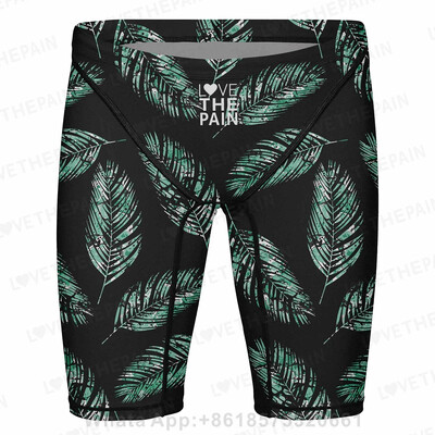 Love The Pain Μπλουζάκια Καλοκαιρινό Ανδρικά Σορτς Κολύμβησης Σορτς Σέρφινγκ Σλιπ Racing Performance Κοντό σορτς εσωτερική επένδυση