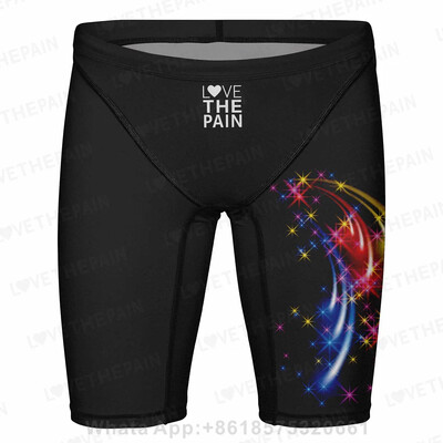 Love The Pain Μπλουζάκια Καλοκαιρινό Ανδρικά Σορτς Κολύμβησης Σορτς Σέρφινγκ Σλιπ Racing Performance Κοντό σορτς εσωτερική επένδυση