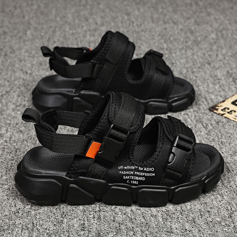 Meeste sandaalid suvised uued meeste vabaajajalatsid meestele, plätud, sussid, rannad, rooma vaba aja veetmine, meeste sandaalid