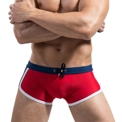 Desmiit Μαγιό Ανδρικά Μπλουζάκια Μαγιό για Άντρες Μπόξερ Σλιπ Μαγιό Sexy Slip Σορτς Παραλίας Μαγιό Χαμηλής Μέσης Μαγιό Sunga