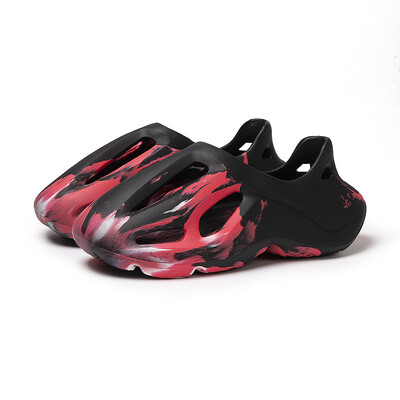 Unisex paplūdimio sandalai EVA Moteriški Vyriški tuščiaviduriai sodo batai Surišti dizainerio šlepetės sportbačiai vandens batai slydimo ant putplasčio bėgimo