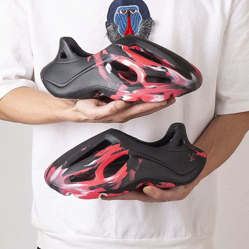 Unisex paplūdimio sandalai EVA Moteriški Vyriški tuščiaviduriai sodo batai Surišti dizainerio šlepetės sportbačiai vandens batai slydimo ant putplasčio bėgimo