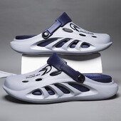 Ανδρικά πέδιλα Καλοκαιρινά εξωτερικά, παχύ κάτω μέρος Ανδρικά παντόφλα EVA Σχεδιασμένο σανδάλι για άνδρες Απαλή προσωπικότητα Casual Beach εκρηκτικό στυλ