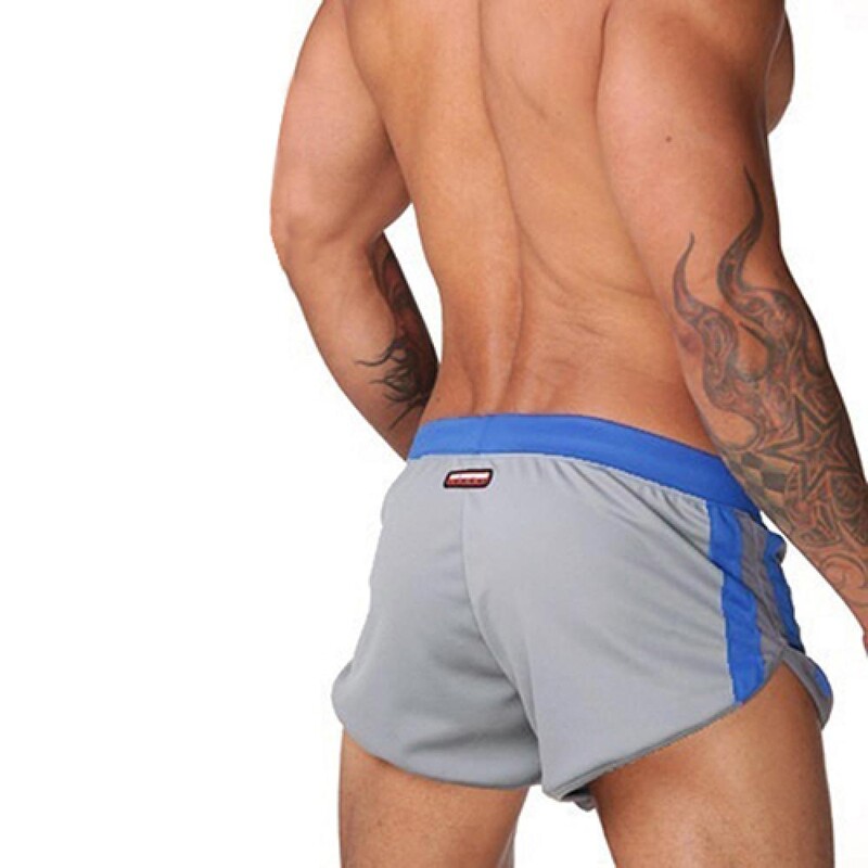 Moda bărbați costume de înot Trunchi Sexy Surf Beach Wear Pantaloni scurți sport Pantaloni