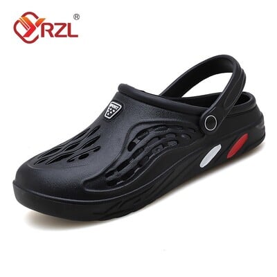 YRZL Σανδάλια Unisex Απαλά αντιολισθητικά Ανδρικά πέδιλα Casual Άνετα παπούτσια παραλίας υψηλής ποιότητας Παντόφλες εξωτερικού χώρου Ανδρικά