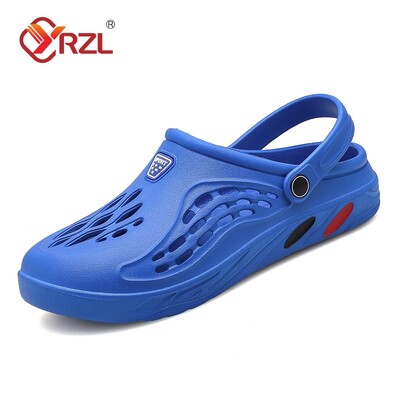Sandale YRZL, unisex, moi, anti-alunecare, rezistente la uzură, ocazionale, sandale pentru bărbați, pantofi de plajă confortabili de înaltă calitate, papuci de exterior pentru bărbați
