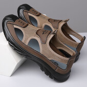 Uued Suvised Sandaalid Hingavad Meeste Jalatsid Võrgust õues Meeste Õõnesandaalid Libisemisvastased Rannasandaalid Lamejalatsid Zapatillas Hombre