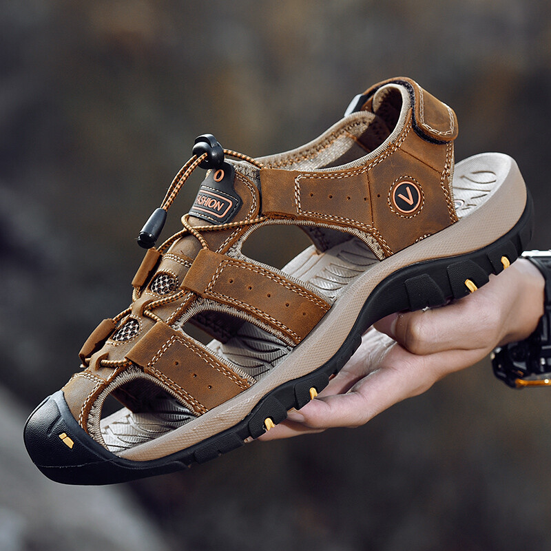 Muške sandale velike veličine 48 Ljetne cipele za hodanje na otvorenom, planinarenje, ležerne cipele, muške papuče, muške papuče, cipele za plivanje na plaži