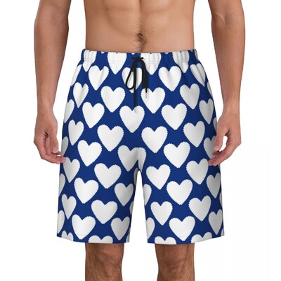 Бански Heart Doodle K-Kates Gym Shorts Летни луксозни модни S-Spades Fun Board Short Pants Мъжки спортни дишащи плажни гащи