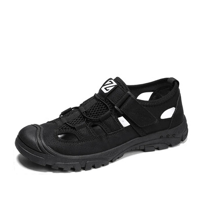 Loafers Meeste suvesandaalid Vintage nahast lamedad rannajalatsid Vabaajalised hingavad mugavad võrkkingad Meeste kingad