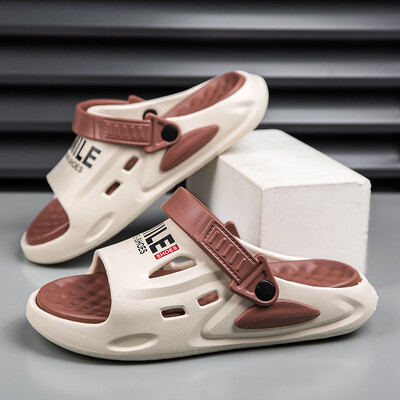 Μόδα ανδρικά σανδάλια Παντόφλες παραλίας Άνετη μαλακή σόλα Ανδρικά τσόκαρα Casual παπούτσια Παπούτσια κήπου Ανδρικά σανδάλια παραλίας