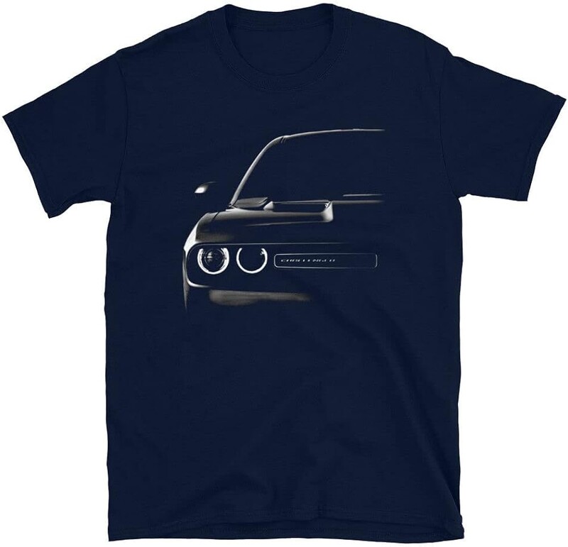 Tricou clasic american Challenger Muscle Car Race Car 100% bumbac, cu gâtul O, cu mânecă scurtă de vară, ocazional, tricou pentru bărbați Mărimea S-3XL