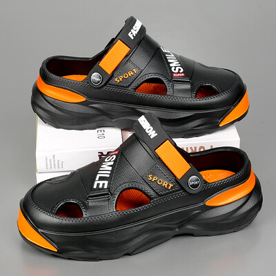 Νέα Ανδρικά Σανδάλια Ανδρικά τσόκαρα Καλοκαιρινές Παντόφλες Παραλίας Ανδρικές Παντόφλες Casual Outdoor Αθλητικά Παπούτσια Νερού Ανδρικά Μεγάλο Μέγεθος 45 46