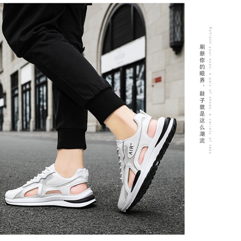 Suvised sandaalid hingavad jalanõud Spordi libisemisvastased Meeste Sõiduvõrgust Rannasandaalid Moodsad Meeste Lahedad Libisemisvastased Mugavad