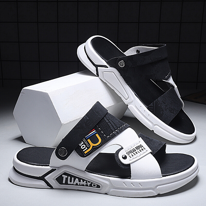 Meeste sandaalid 2023 Brand Designer Kingad Rannasussid meestele vabaajajalatsid Kvaliteetsed libisemiskindlad jalanõud Meeste sussid