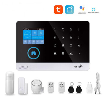 Smart Home Tuya WIFI+GSM Anti-Theft Alarm APP Κατασκευαστής Ελεγχόμενης Πολυγλωσσικής Αντικλεπτικής Συναγερμού