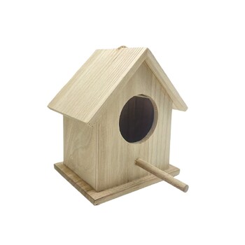 Διασυνοριακό ράφι Birdhouse Wooden Birdhouse Yard Hanging Mini Hummingbird Birdhouse Outdoor Birdhouse Bird Feeder