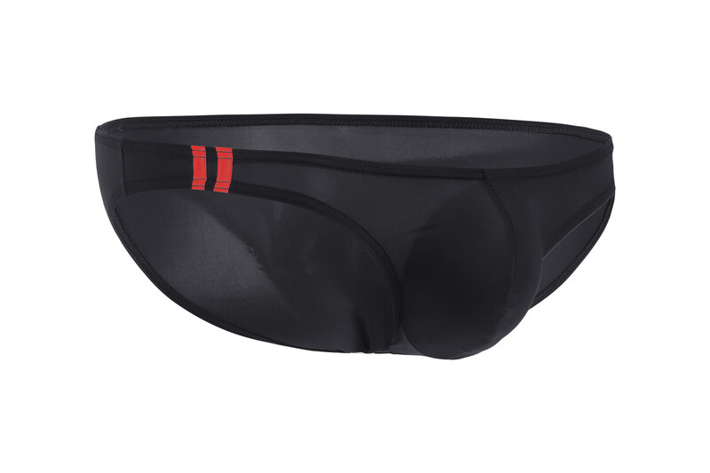 Trade U išgaubtas plonas ledinis šilkas vyriškas apatinis trikotažas žemu juosmeniu E043