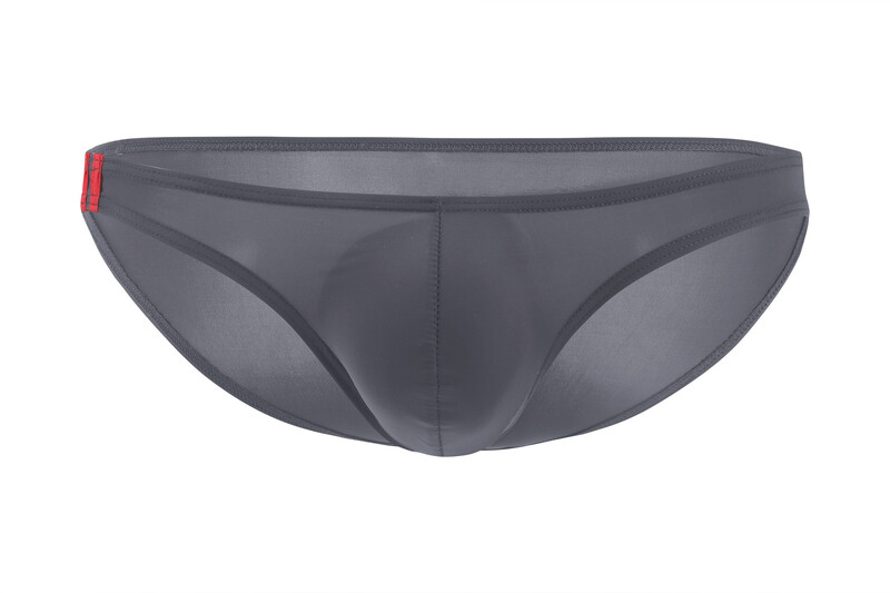 Trade U išgaubtas plonas ledinis šilkas vyriškas apatinis trikotažas žemu juosmeniu E043