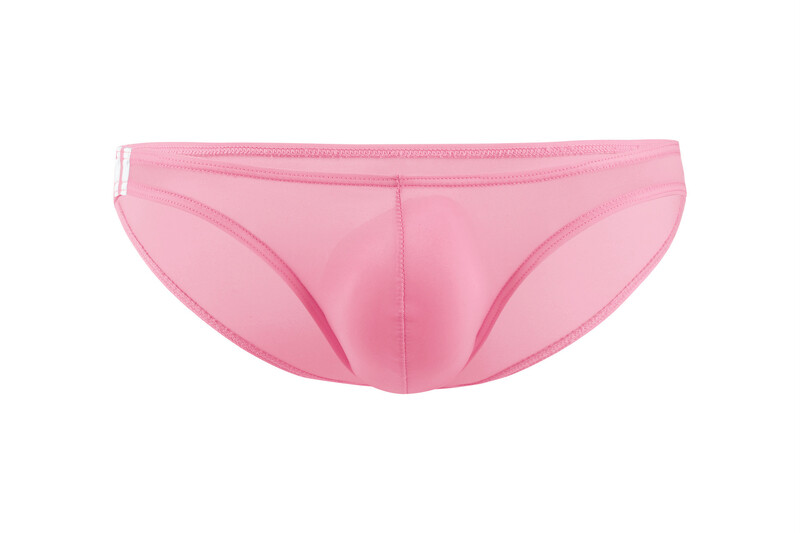 Trade U išgaubtas plonas ledinis šilkas vyriškas apatinis trikotažas žemu juosmeniu E043