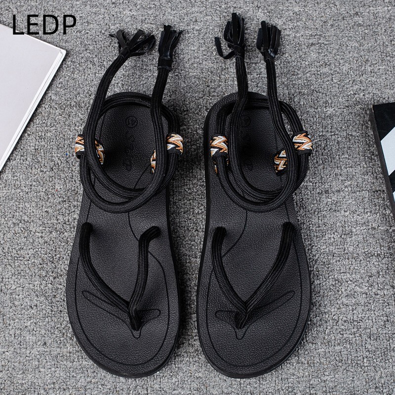 Sprogios virvės pora Puikūs madingi batai vasaros porai sandalai, madingi, 2023 m. Geriausiai parduodami vyriškų dizainerių reprodukcijos batai