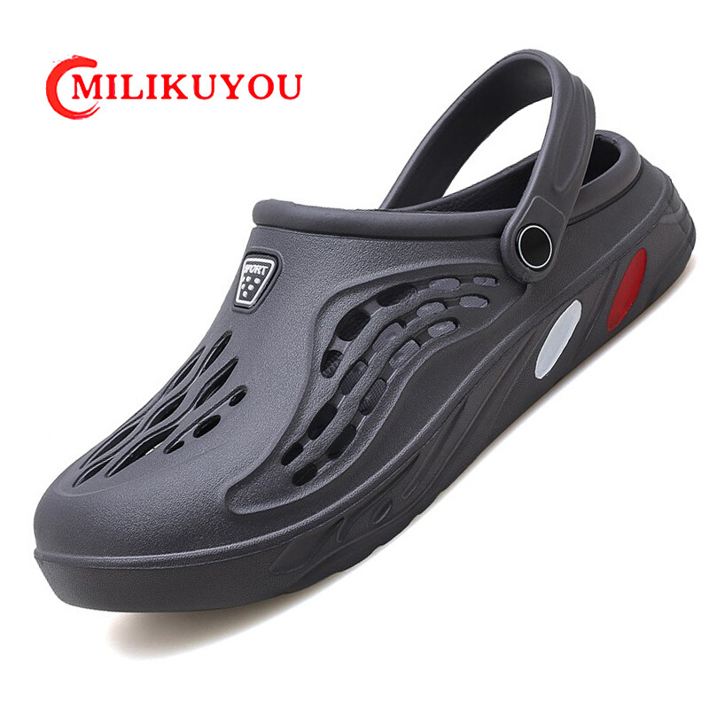 Pantofi de plajă pentru bărbați, femei, sandale de marcă, sandale de vară în aer liber, papuci de grădină, ocazionali, respirabili, sandale de plajă, șlapi 36-49