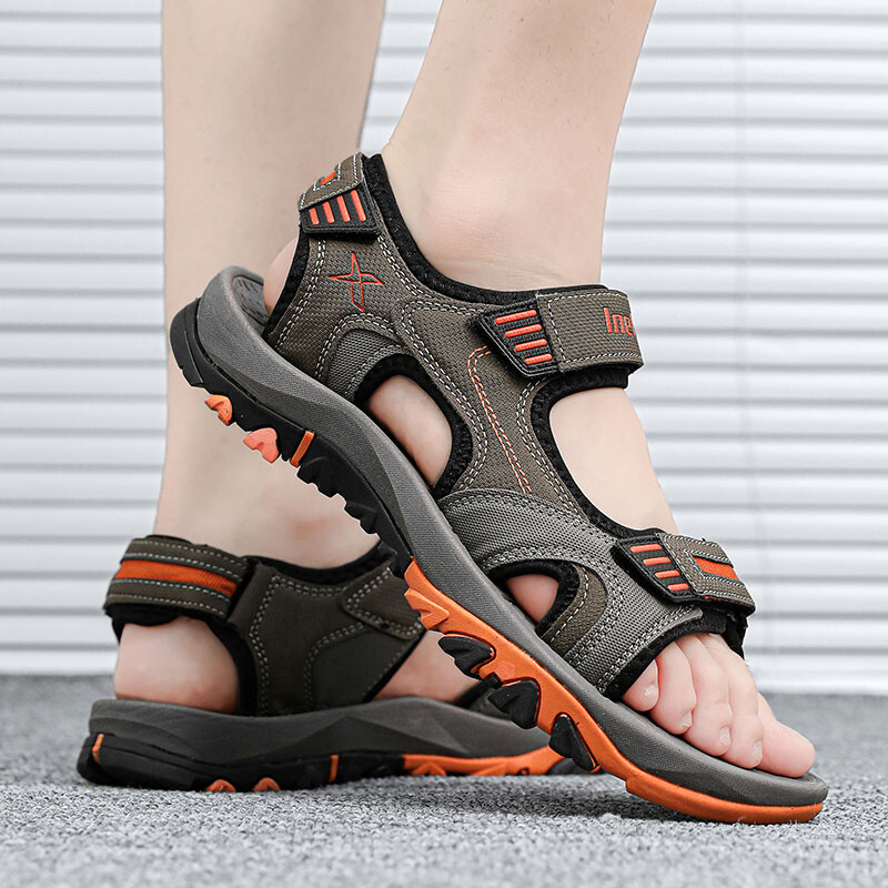 Vamnie Suvised meeste sandaalid Rannasandaalid Meestele Gladiator Sandaalid Välispordi Meeste suvejalatsid pluss suuruses 39-46