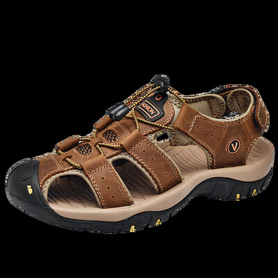 2024 Summer New Arrival Δερμάτινα ανδρικά παπούτσια Μεγάλο μέγεθος Ανδρικά σανδάλια Μοντέρνα σανδάλια Παντόφλες σε νούμερο 38-47