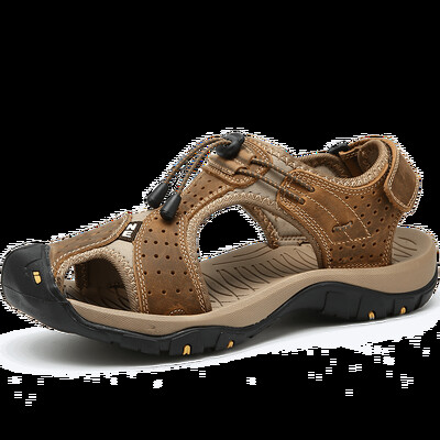 2024 Summer New Arrival Δερμάτινα ανδρικά παπούτσια Μεγάλο μέγεθος Ανδρικά σανδάλια Μοντέρνα σανδάλια Παντόφλες σε νούμερο 38-47