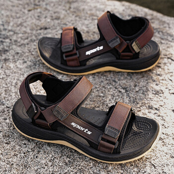 Vanmie Sandal Ανδρικά 2024 καλοκαιρινά σανδάλια για άντρες Leisure σανδάλια παραλίας Ανδρικά καλοκαιρινά παπούτσια Ελαφρά casual παπούτσια εξωτερικού χώρου