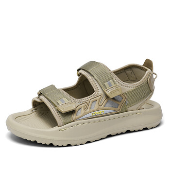 2024 Summer New Outwear Casual Αθλητικά Σανδάλια και Παντόφλες Velcro Driving Summer Soft Sole Παπούτσια παραλίας Ανδρικά