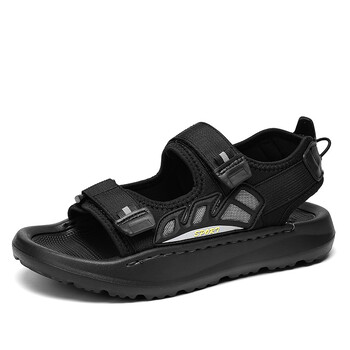 2024 Summer New Outwear Casual Αθλητικά Σανδάλια και Παντόφλες Velcro Driving Summer Soft Sole Παπούτσια παραλίας Ανδρικά