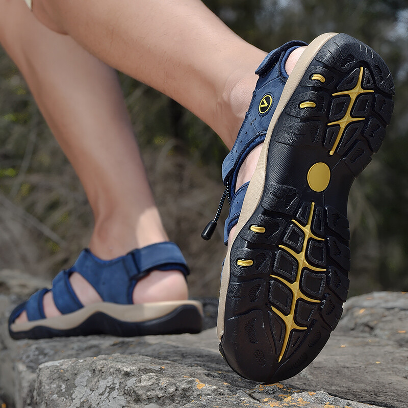 CLOHOO pea lehmanahast meeste kingad suvised uued suured meeste sandaalid meeste sandaalid moesandaalid