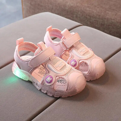 Laste väikelaste Spordisandaalid Tüdrukutele Suvised Õues Pehmed Baby Sportlikud Veejalatsid Kiirelt kuivavad libisemisvastased Basseini rannasandaalid