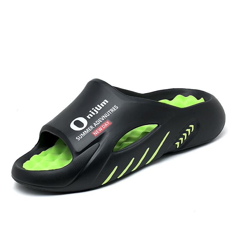 Vyriškos šlepetės Vasaros Nauja Platforma Šlepetės Sandalai EVA Minkštu padu Vyriški batai Vidaus lauko vaikščiojimo paplūdimio Batai Didelis dydis 38-47