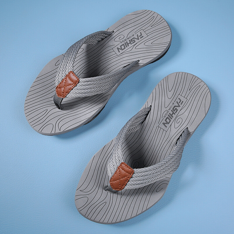 Kvaliteetsed brändimood meeste plätud suvised rannaplätud Meeste vabaaja hingavad paksud rannasussid õues