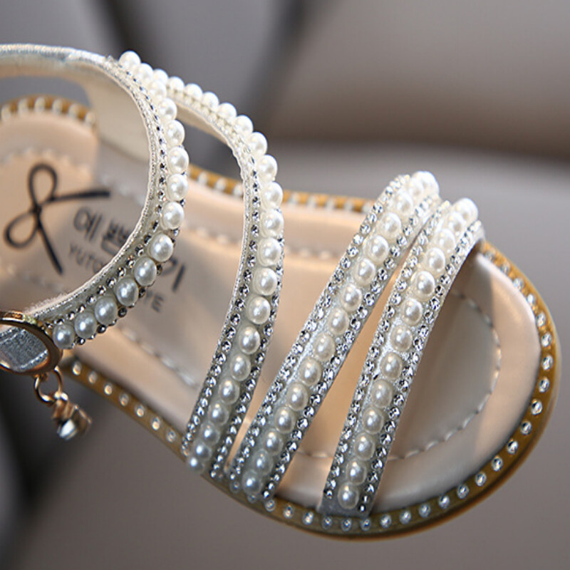 Sandale za djevojčice Ljetne modne dječje dječije djevojčice, jednostruke sandale princeze sa vještim dijamantom za cipele za male velike djevojčice