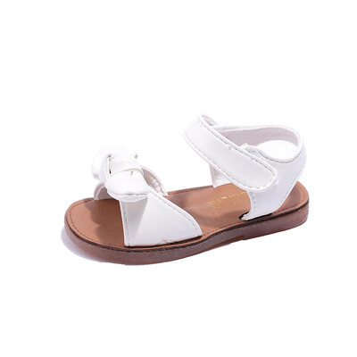Princess sandale za djevojčice s mašnom, modne klasične bebe, dječje cipele za plažu, dječje ljetne sandale, jednostavne veličine 21-30, vruća rasprodaja