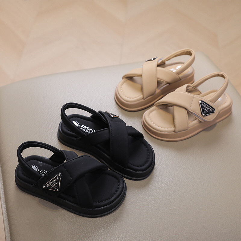 Ljetne djevojčice Ležerne cipele za malu djecu Slatke dječje sandale Udobne prekrasne princeze s okruglim prstima Povećanje