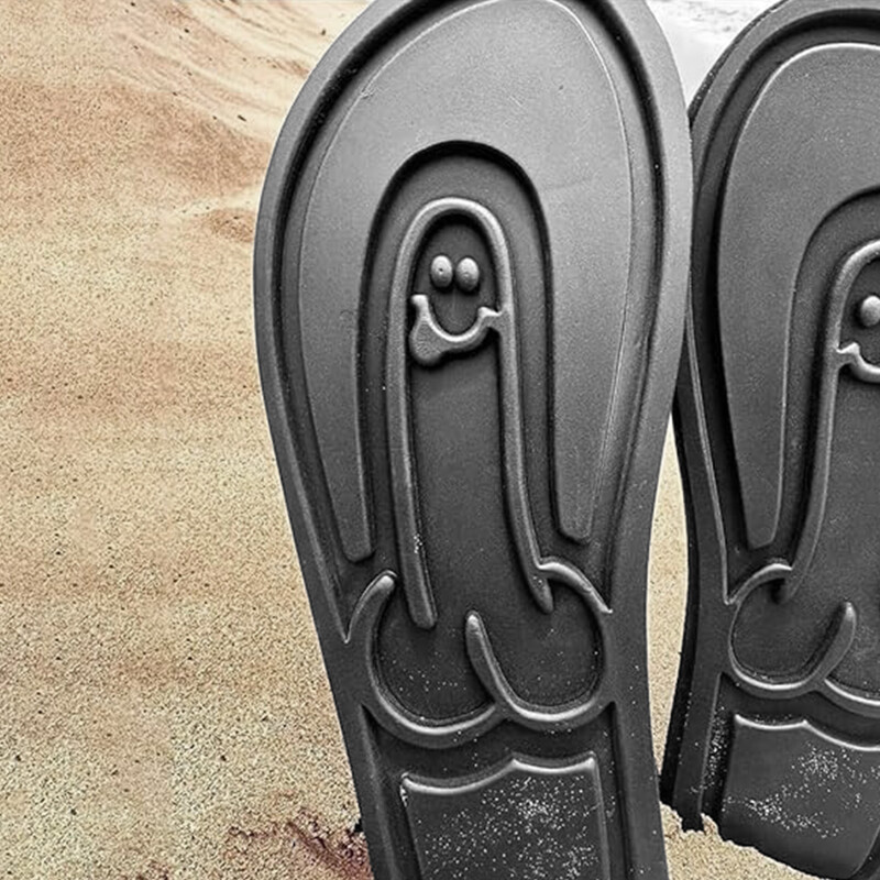 Κρυφές σαγιονάρες πέους Αστείες κρυφές σαγιονάρες πέους Παρωδία δημιουργικές παντόφλες πέους Summer Beach Comfort Αντιολισθητικό ανδρικό σανδάλι