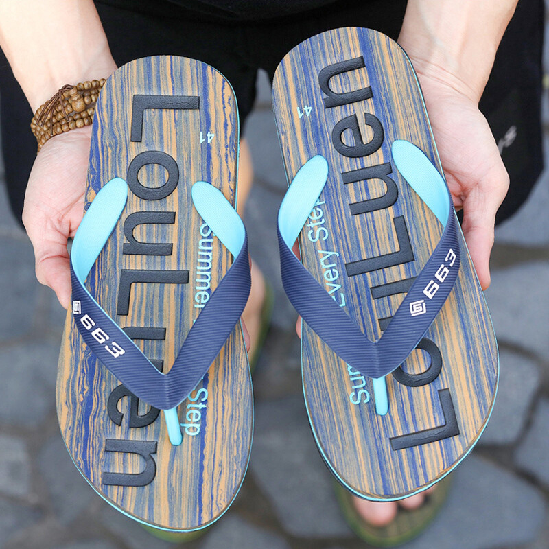 Visokokvalitetne marke Hot Sale japanke Muške ljetne papuče za plažu Muške modne sažete tobogane Ležerne muške papuče za plažu na otvorenom